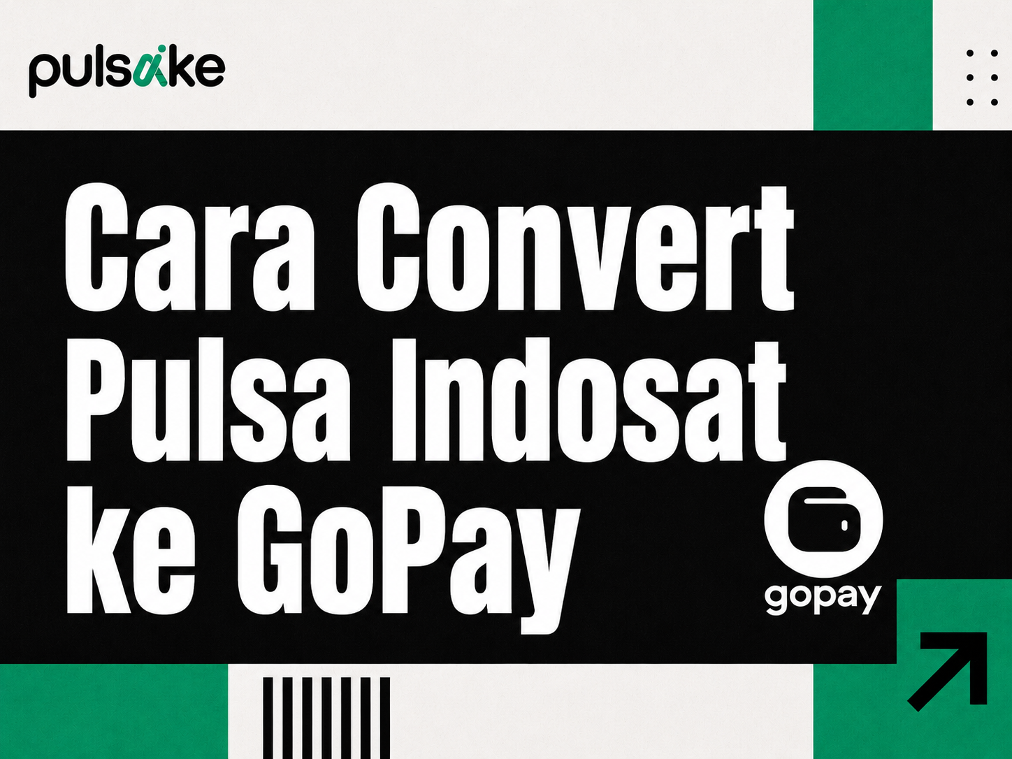 Cara Convert Pulsa Indosat ke GoPay