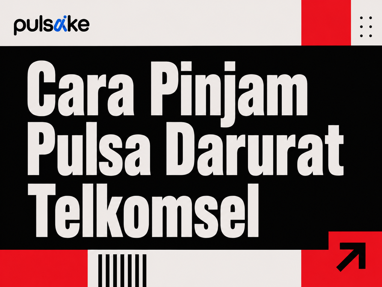 Cara Pinjam Pulsa Darurat Telkomsel