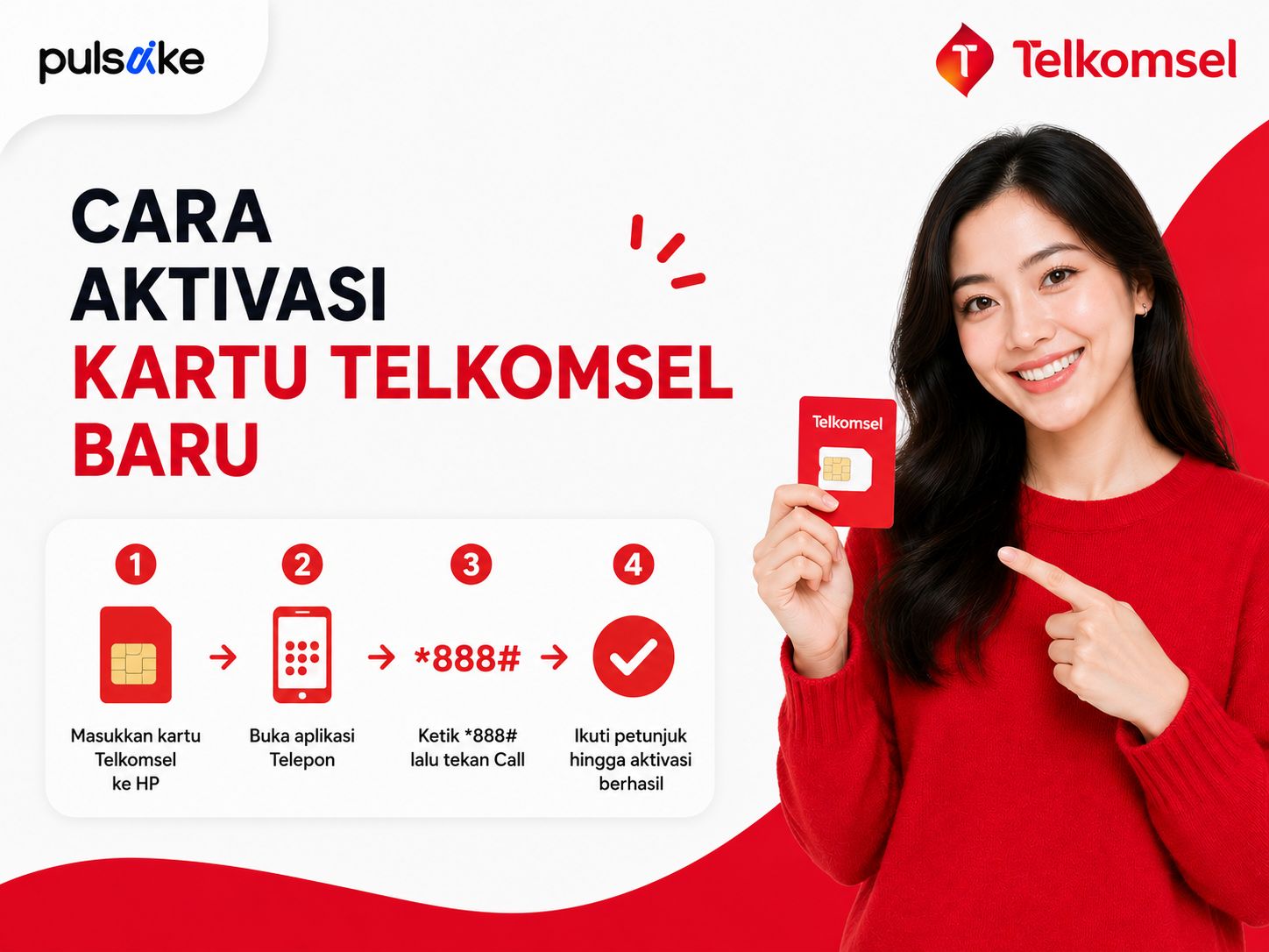 Cara Aktivasi Kartu Telkomsel Baru dengan Mudah Terbaru 2026