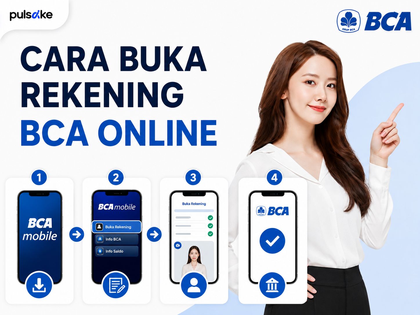 Cara Buka Rekening BCA Online Cukup Lewat Ponsel