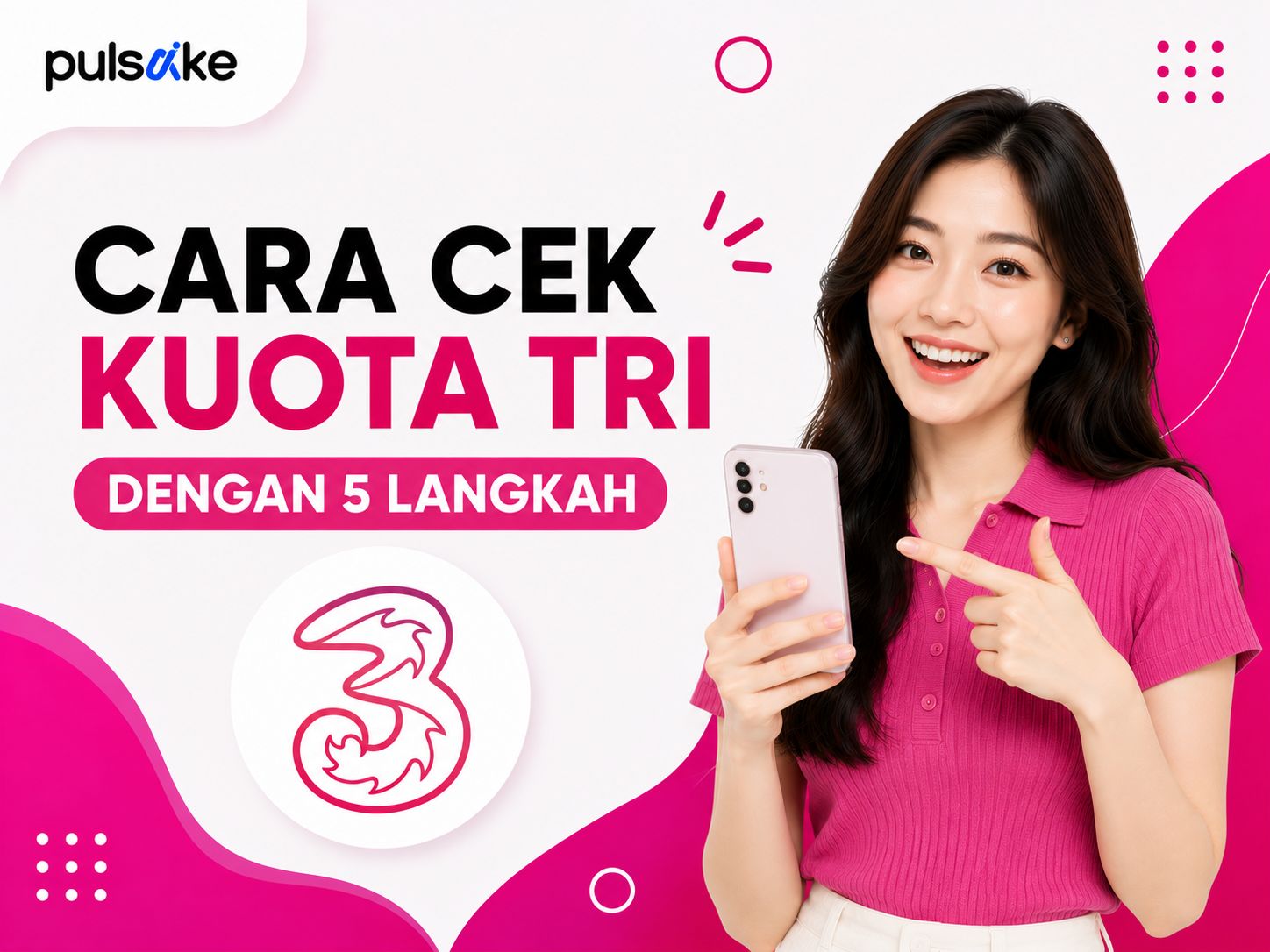 Cara Cek Kuota Tri dengan 5 Langkah sat set