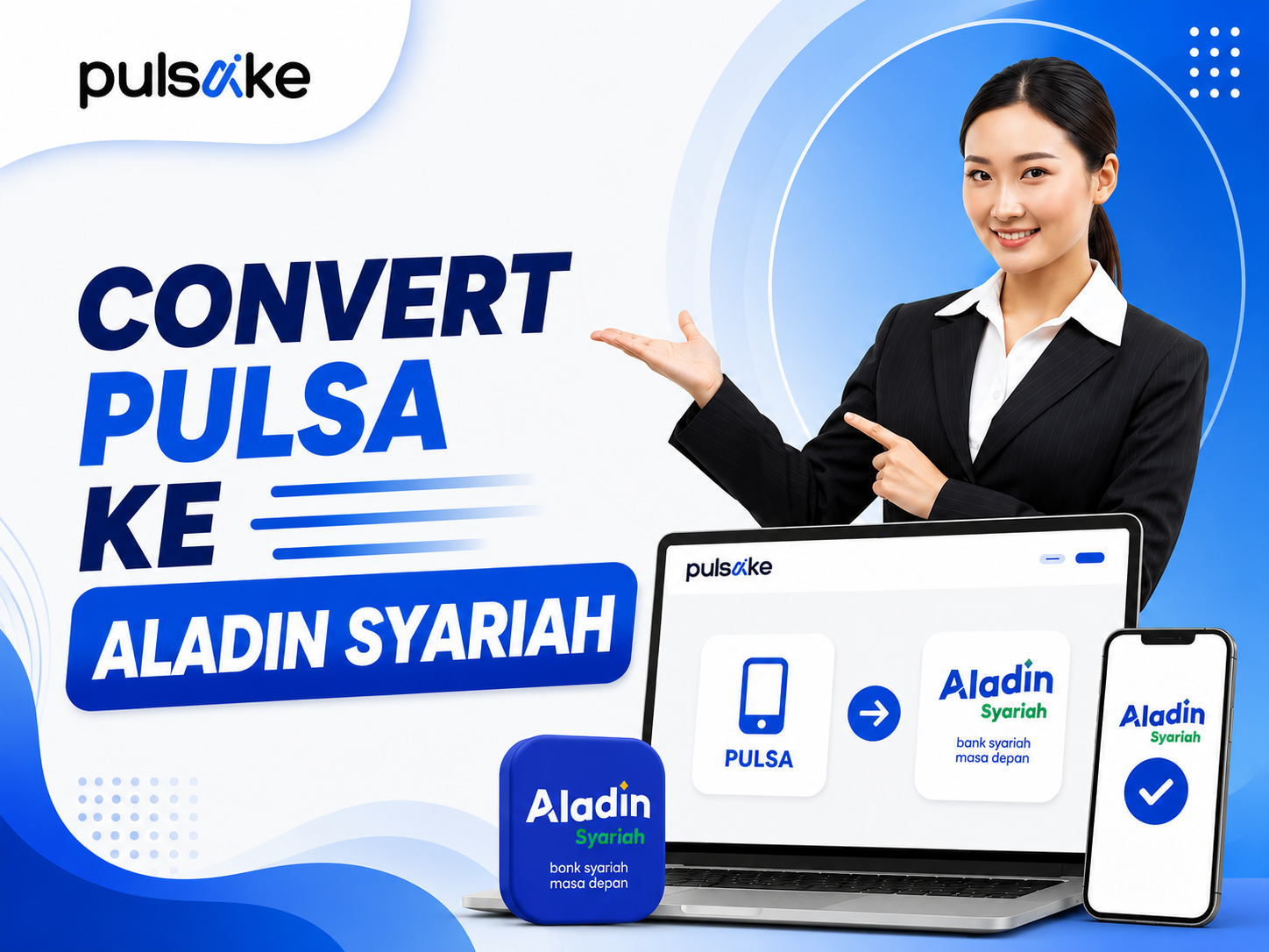 Cara Convert Pulsa ke Aladin Syariah dengan Mudah