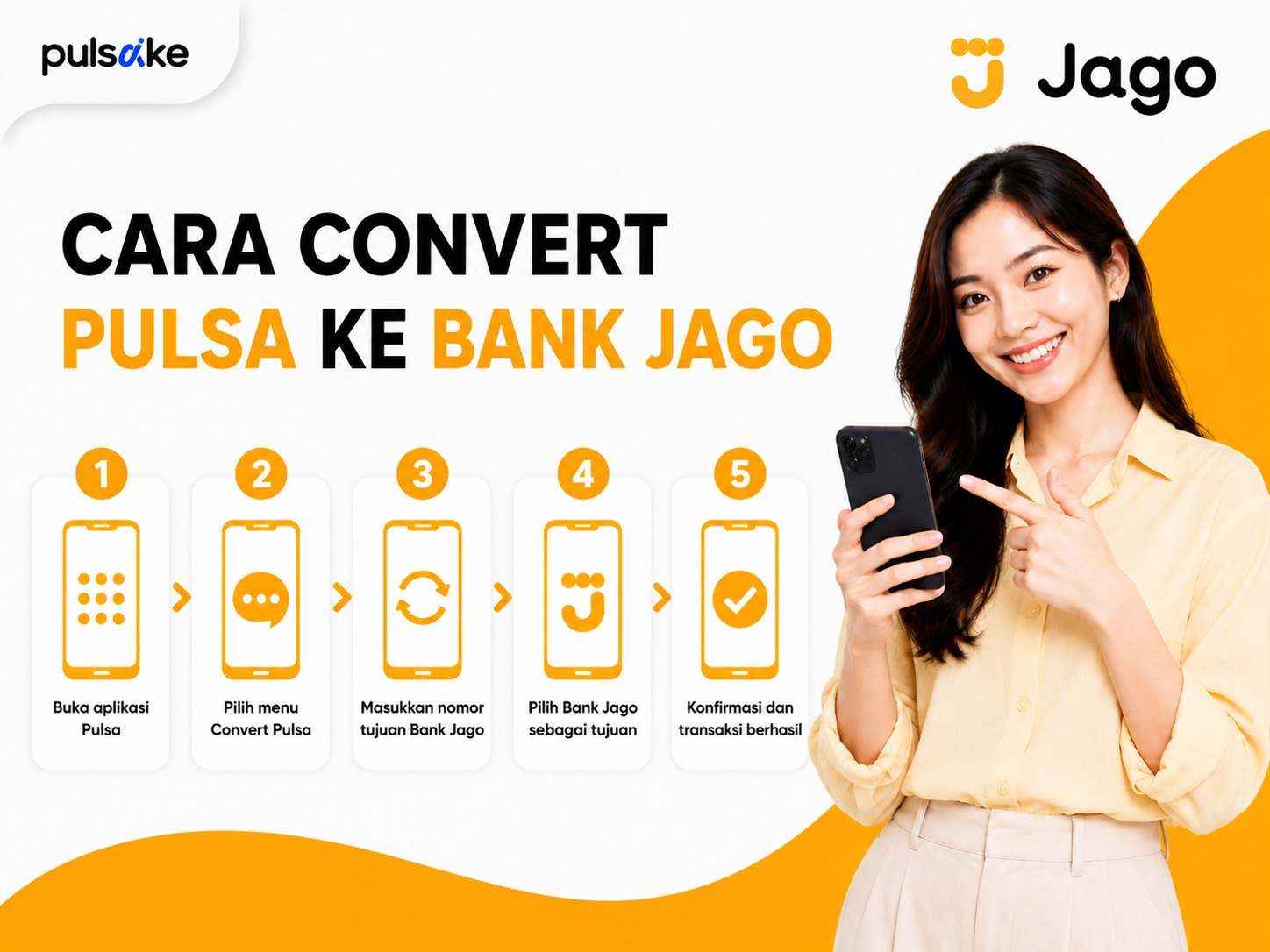 Cara Convert Pulsa ke Bank Jago dengan Mudah dan Cepat