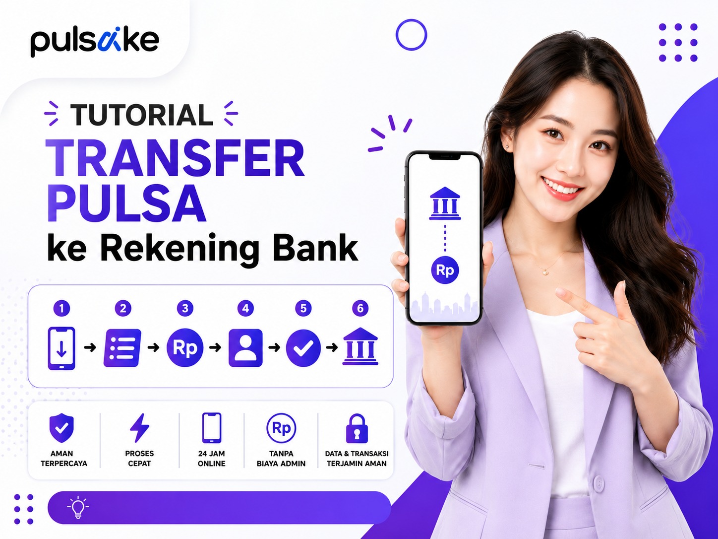 Tutorial Transfer Pulsa ke Rekening Bank Proses Otomatis